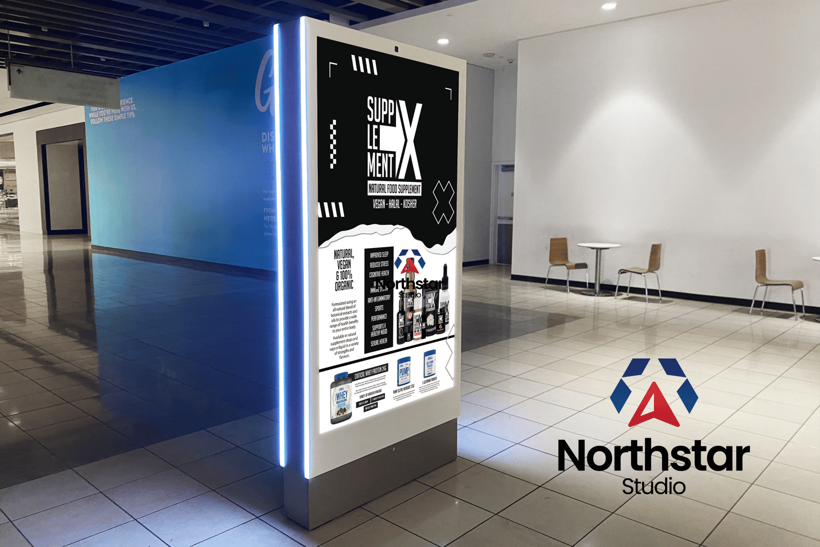 screen display mockup